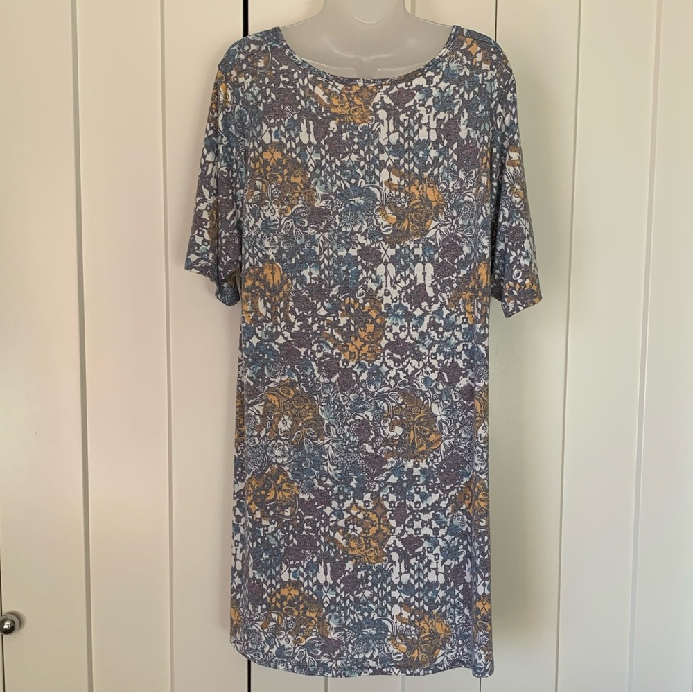 LuLaRoe super soft print tunic XL
